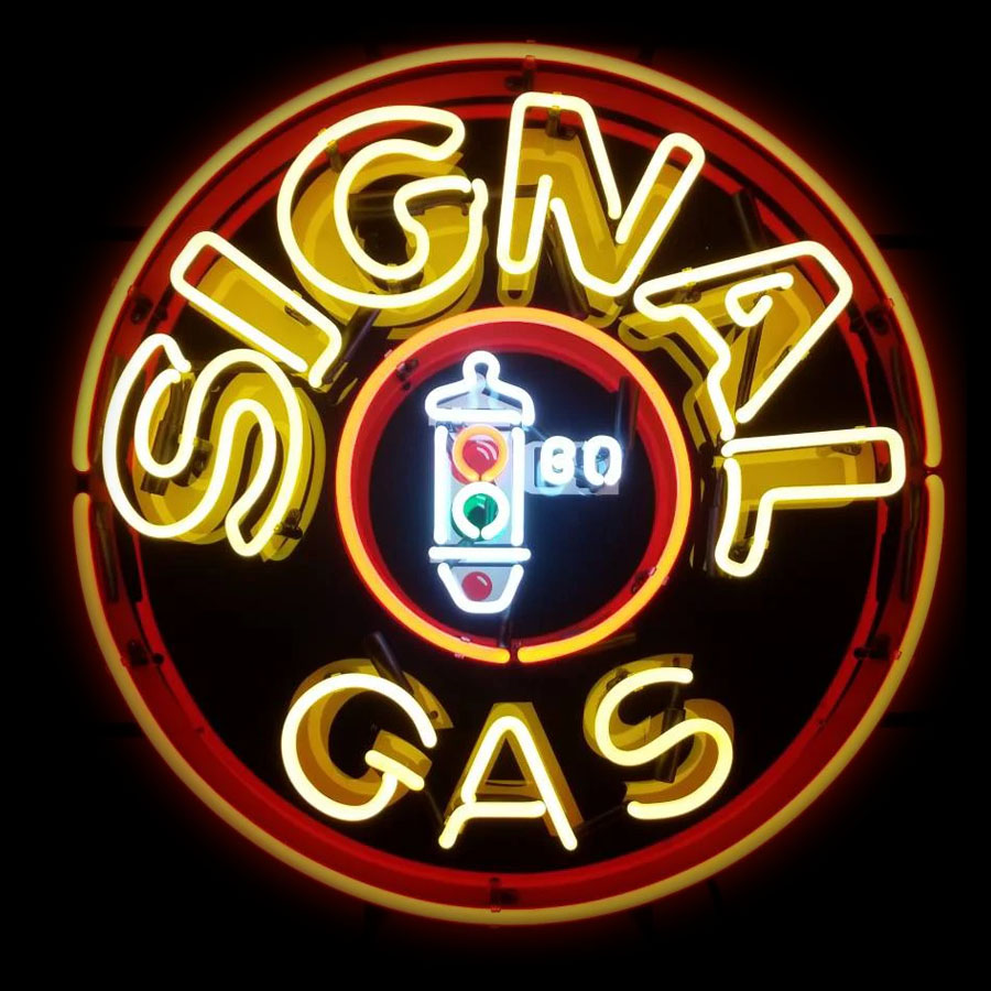 Outdoor Lighting For Store - Letreiro de Neon Signa Oil And