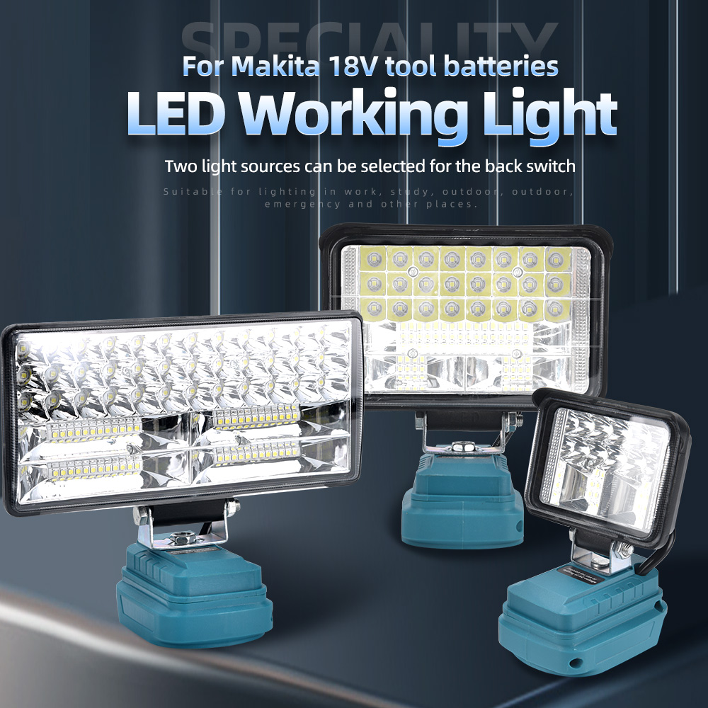 Outdoor Lighting Milwaukee - Lâmpada de trabalho LED 18V para