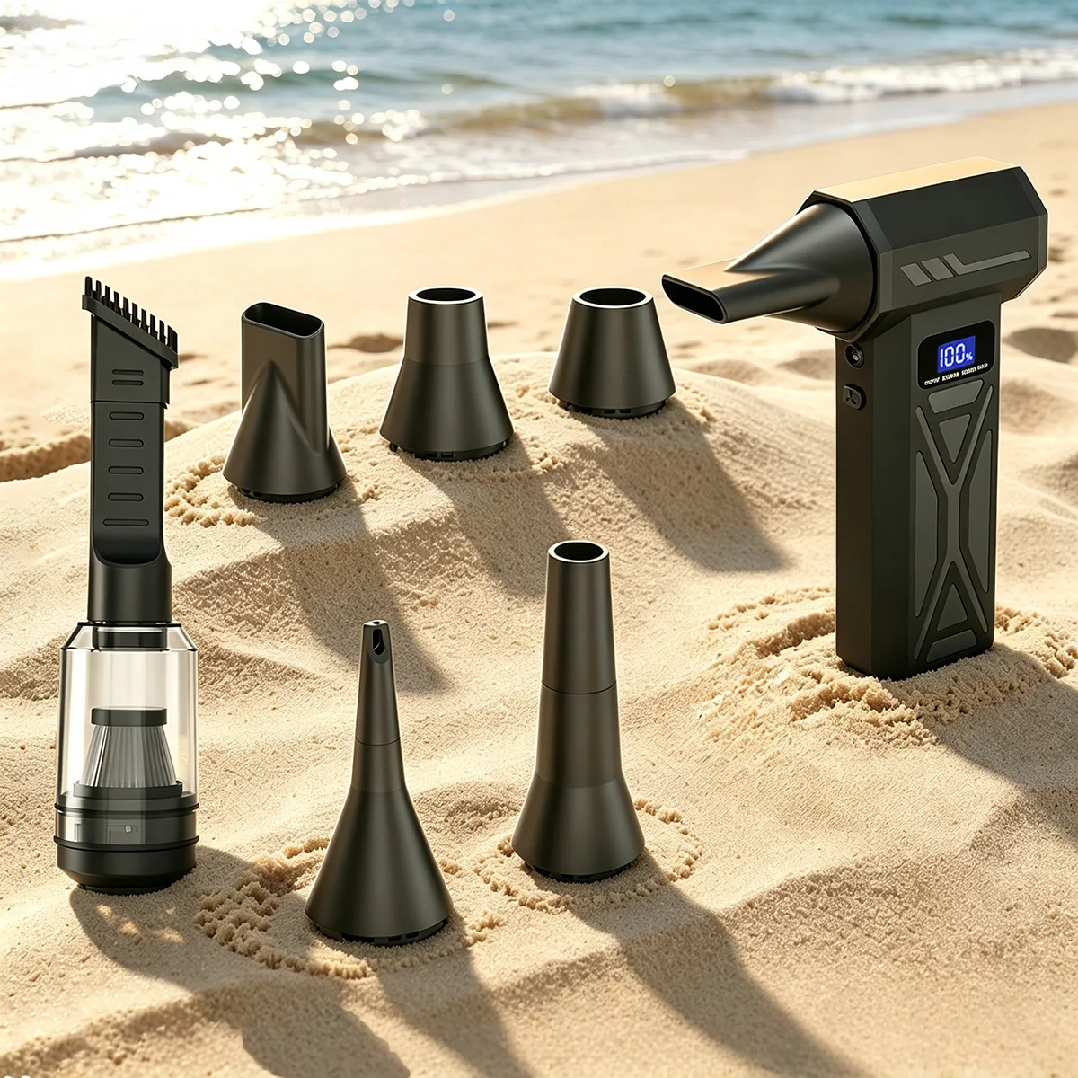 Outdoor Lighting Under Eaves - Ventilador Turbo sem Escovas e sem