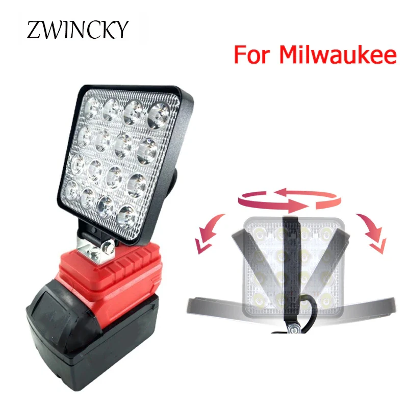 Outdoor Lighting Milwaukee - Zwincky portátil lâmpada led para milwaukee