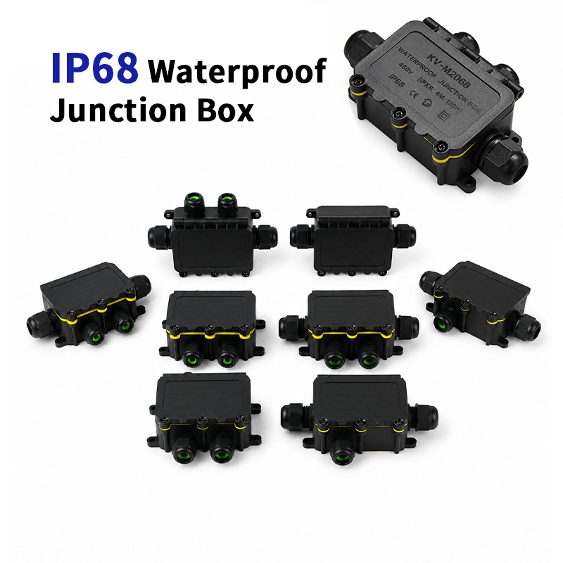 Outdoor Lighting Connectors - Caixa de Junção à Prova d'Água