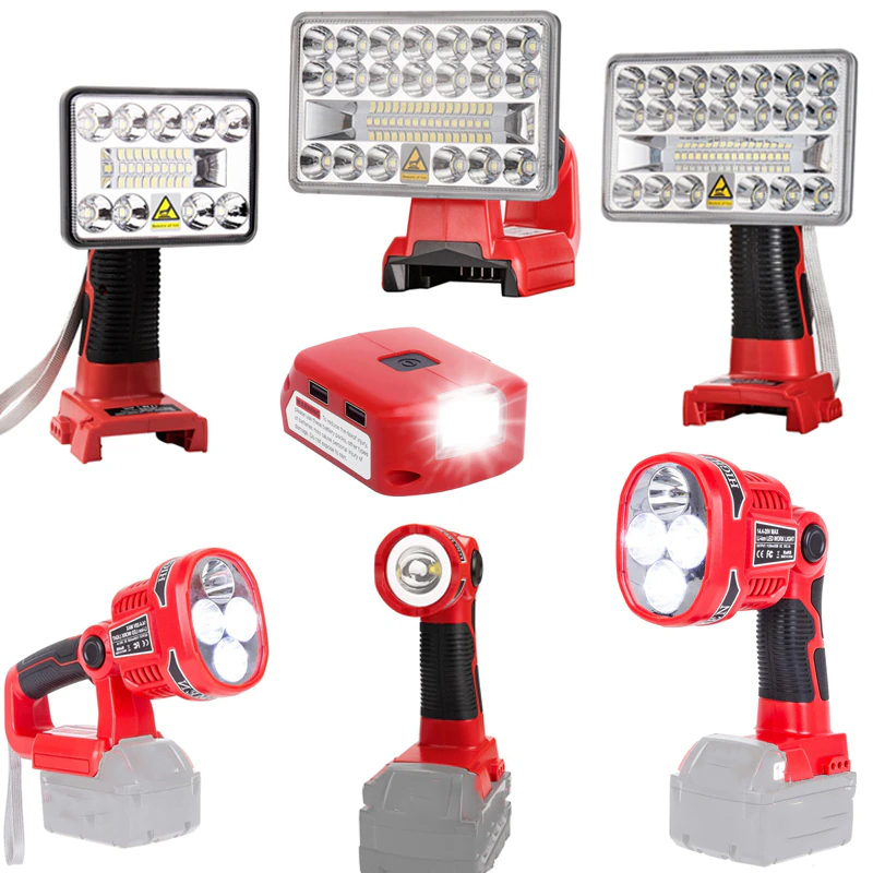 Outdoor Lighting Milwaukee - Led luz de trabalho para milwaukee