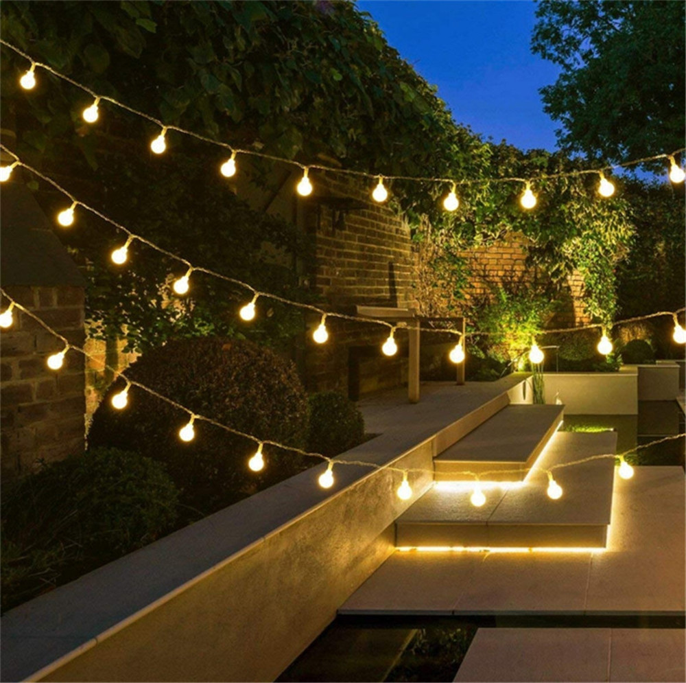 Luzes de Cordão Solares/USB/Ba - Outdoor Lighting For Garden avaliação e preço