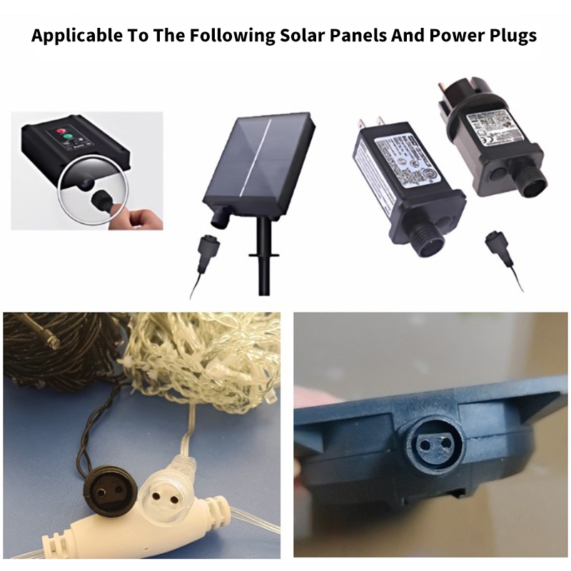 Conector LED de 2 Pinos com Fi - Outdoor Lighting Connectors avaliação e preço