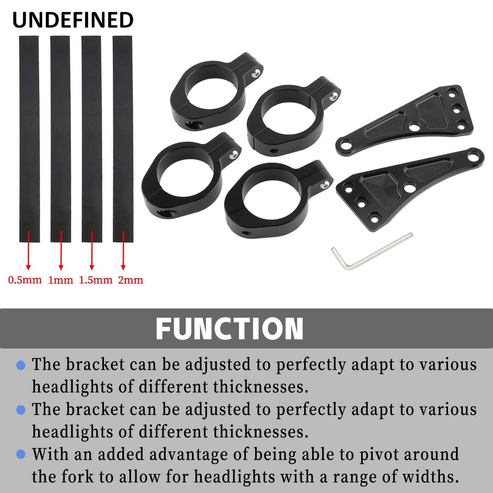 Universal Headlight Bracket Mo - Outdoor Lighting Milwaukee avaliação e preço