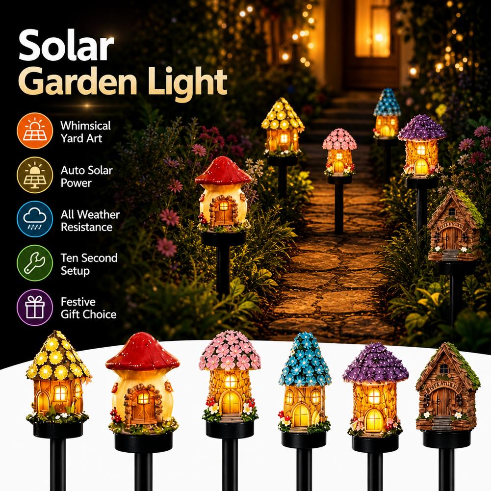 Luz Solar LED para Jardim, Min - Outdoor Lighting For Front Of House avaliação e preço