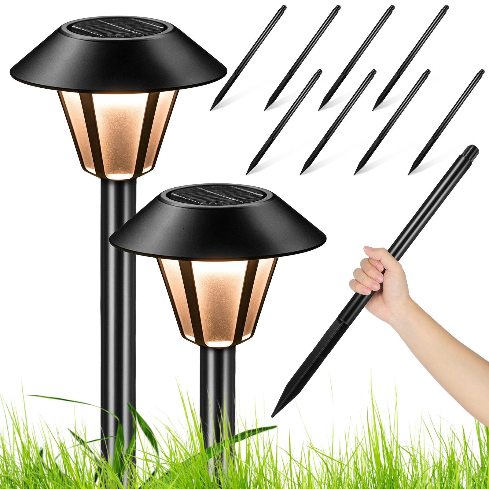 Conjunto de 8 Estacas de Luz S - Outdoor Lighting In Ground avaliação e preço