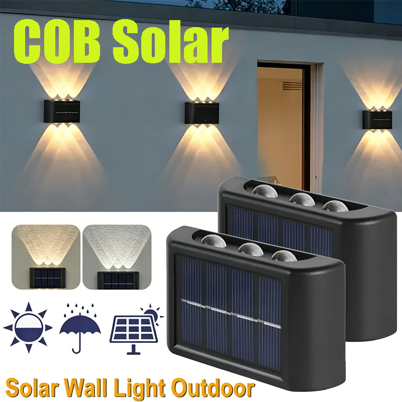 Lâmpada Solar COB para Parede, - Outdoor Lighting For Garden avaliação e preço