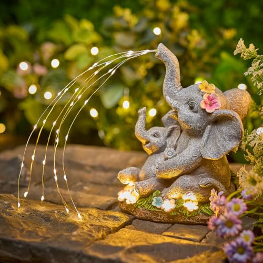 Estátua Decorativa Solar de El - Outdoor Lighting For Patio avaliação e preço