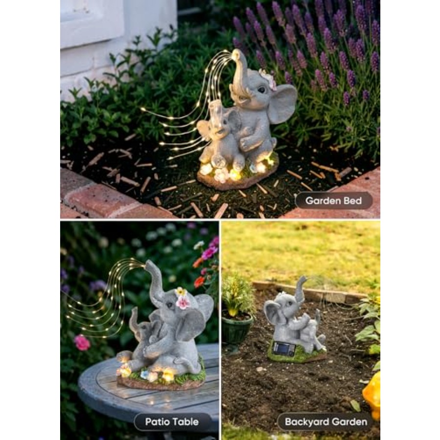 Estátua Decorativa Solar de El - Outdoor Lighting For Patio avaliação e preço