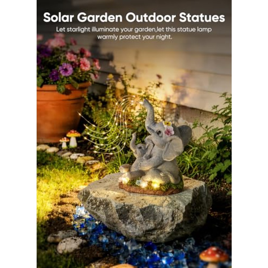 Estátua Decorativa Solar de El - Outdoor Lighting For Patio avaliação e preço