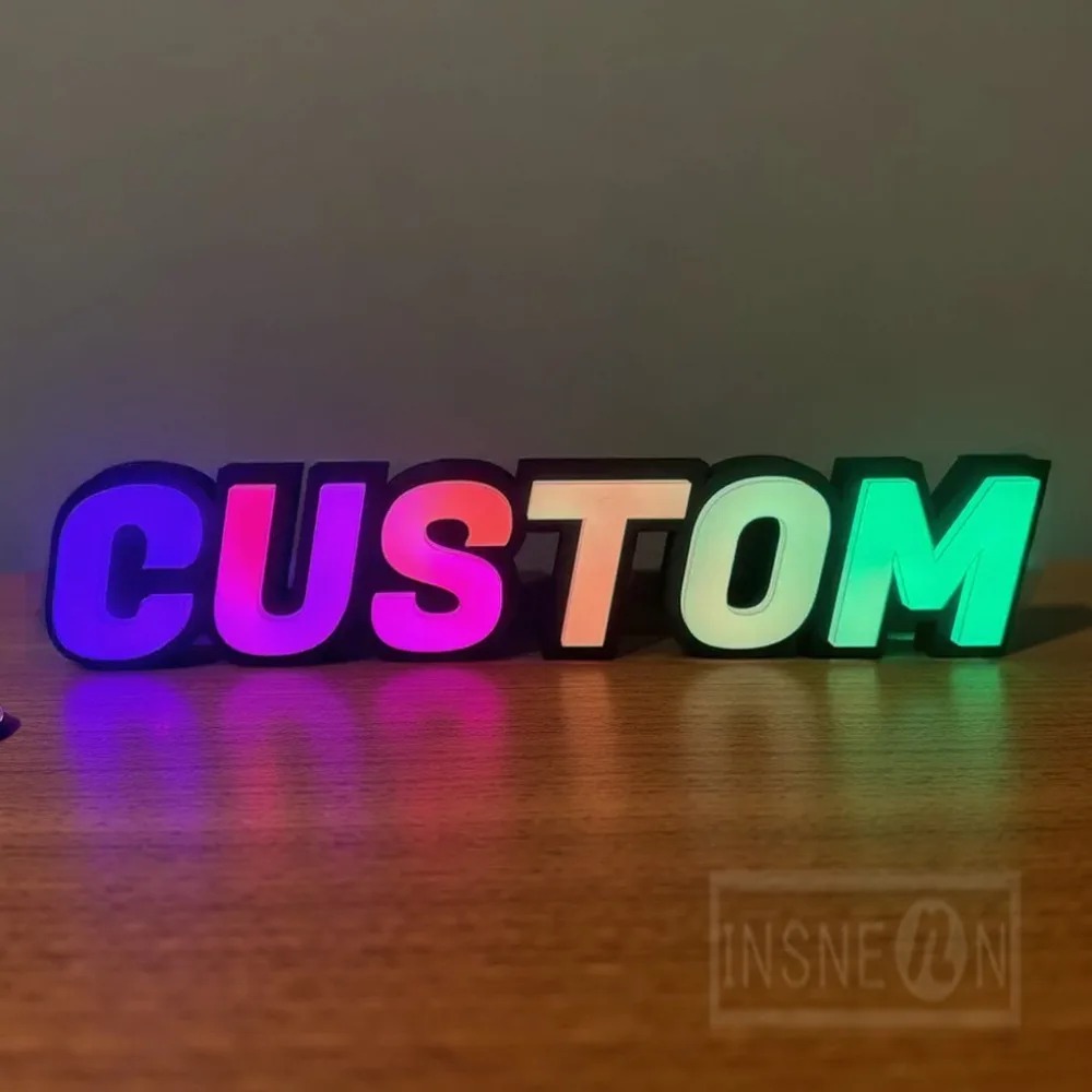 Personalizado rgb metal led si - Outdoor Lighting For Store avaliação e preço