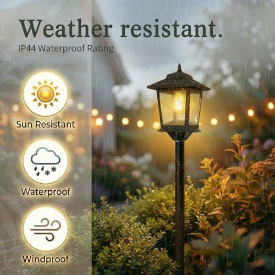 Luzes Solares para Postes Exte - Outdoor Lighting For Patio avaliação e preço