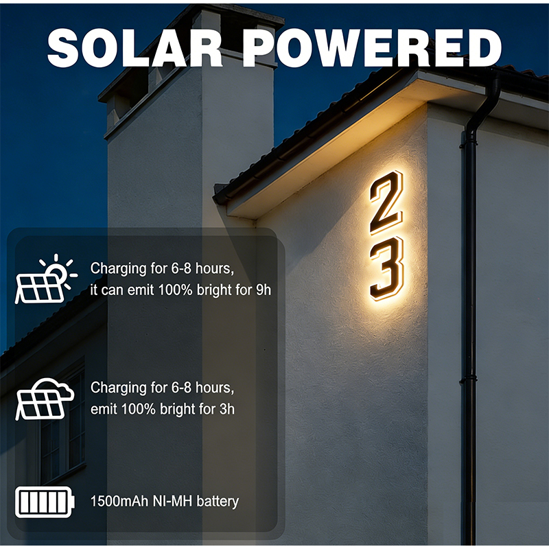 Lâmpada LED Solar à Prova d'Ág - Outdoor Lighting For Front Of House avaliação e preço