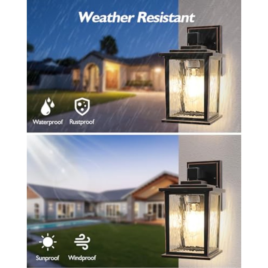Luzes de Varanda de 12'', Lant - Outdoor Lighting For Front Of House avaliação e preço