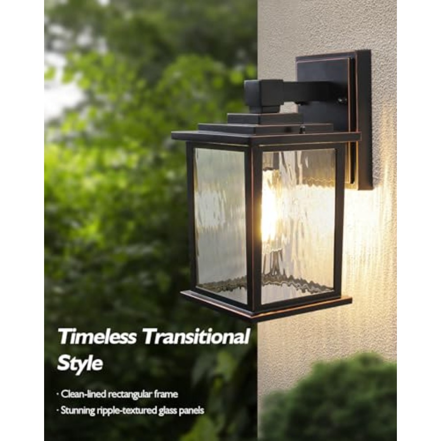 Luzes de Varanda de 12'', Lant - Outdoor Lighting For Front Of House avaliação e preço