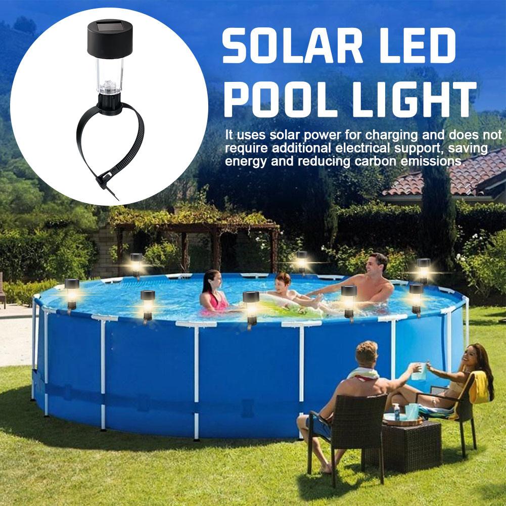 Luzes LED Solares para Piscina - Outdoor Lighting In Ground avaliação e preço