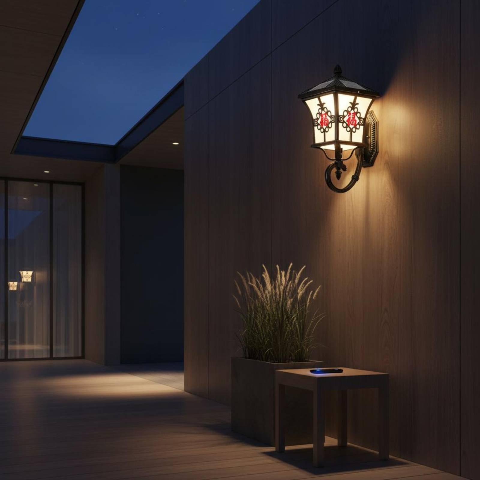 Luminária de Parede Solar LED  - Outdoor Lighting For Patio avaliação e preço