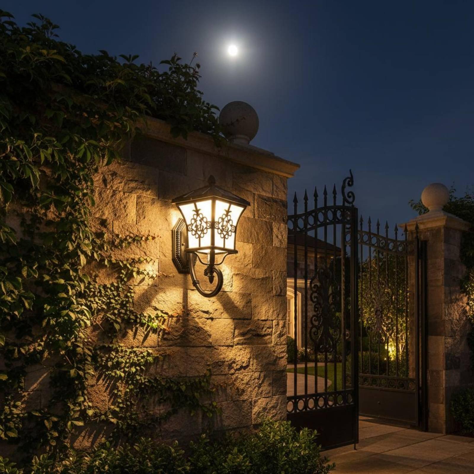 Luminária de Parede Solar LED  - Outdoor Lighting For Patio avaliação e preço