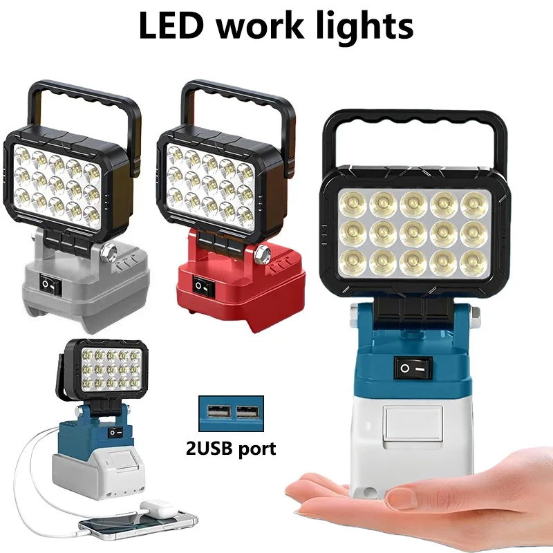 Luz de trabalho LED de 6000 lú - Outdoor Lighting Milwaukee avaliação e preço