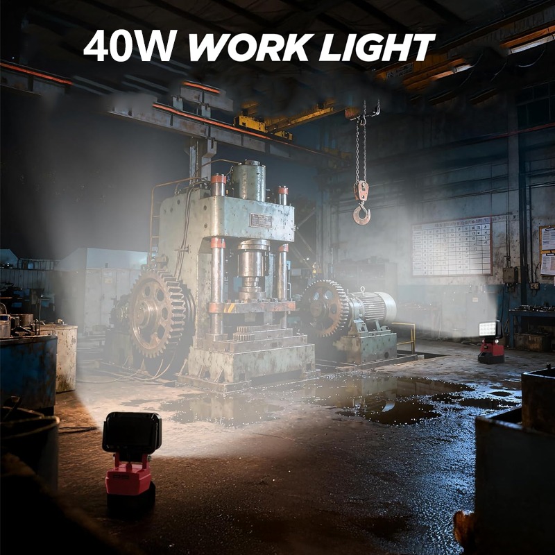 Luz de trabalho LED de 6000 lú - Outdoor Lighting Milwaukee avaliação e preço