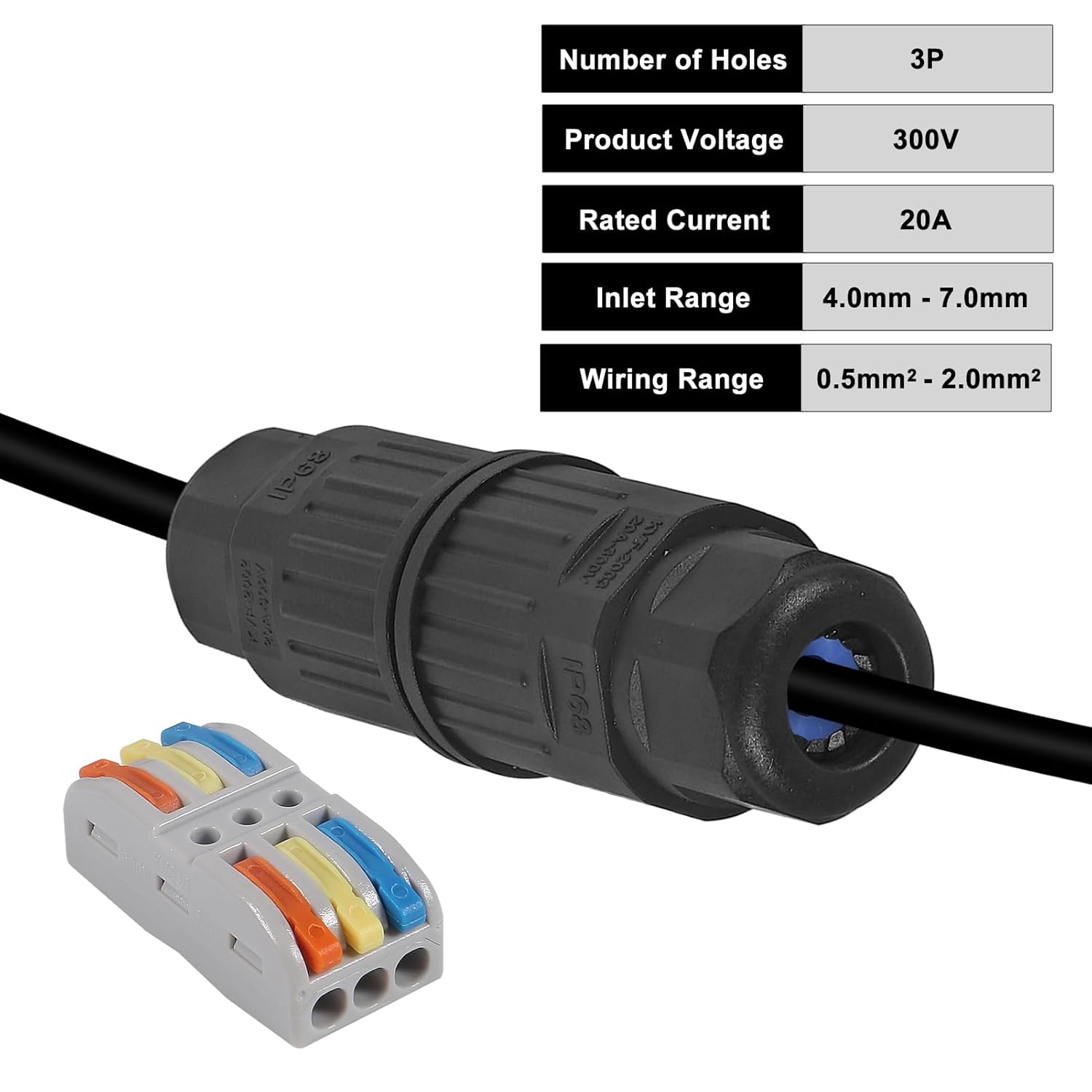 Caixa de junção impermeável de - Outdoor Lighting Connectors avaliação e preço