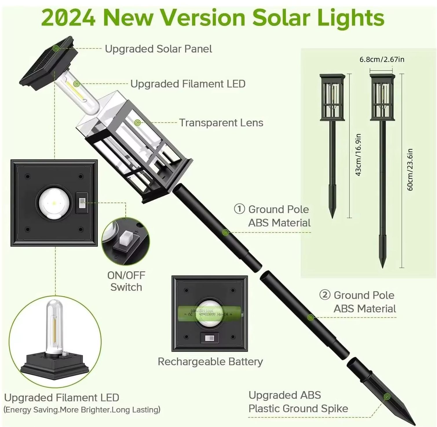 Luz Solar para Caminho, Lâmpad - Halo Outdoor Lighting avaliação e preço