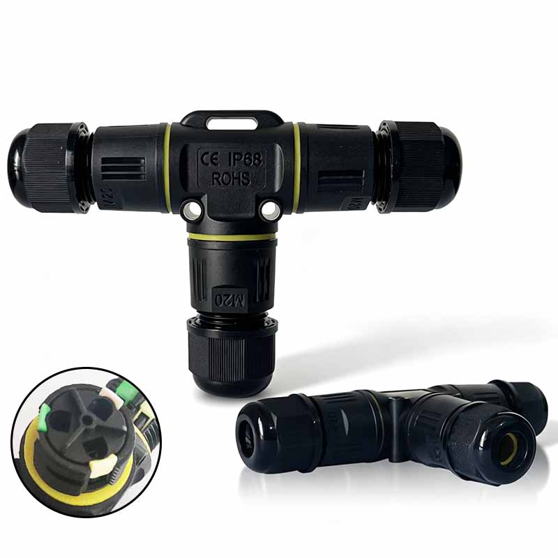 Conector de Cabo Tipo T à Prov - Outdoor Lighting Connectors avaliação e preço