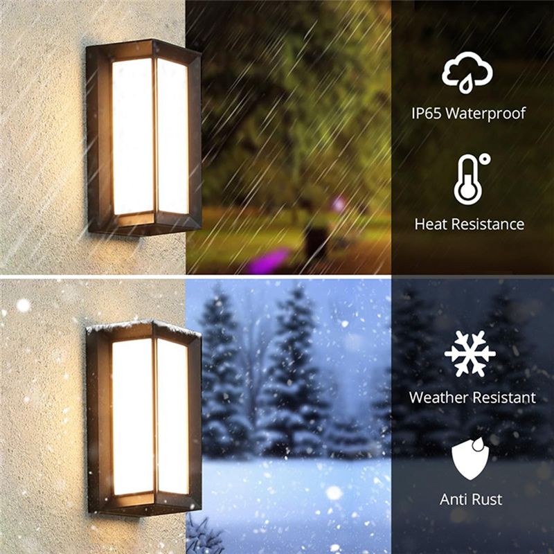 Luz de Varanda Frontal com 3 O - Outdoor Lighting For Front Of House avaliação e preço