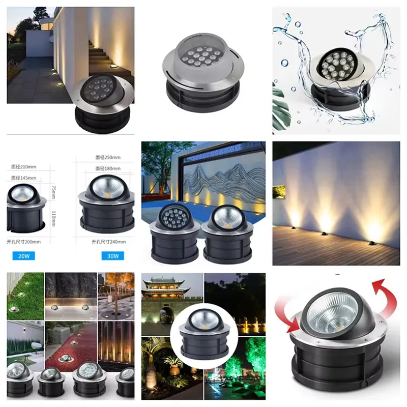 Personalização OEM ODM, Luz LE - Outdoor Lighting In Ground avaliação e preço