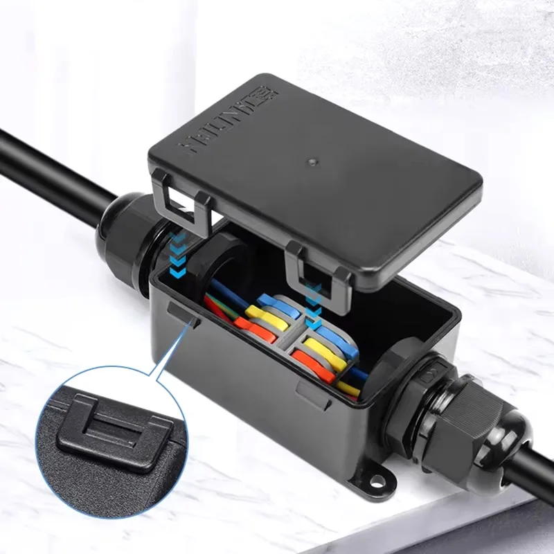 Caixa de Junção à Prova d'Água - Outdoor Lighting Connectors avaliação e preço