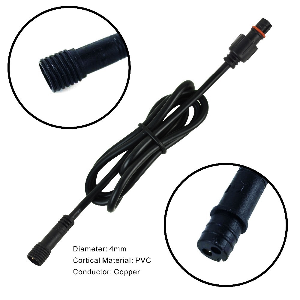 Cabo led dc de 2 pinos, cabos  - Outdoor Lighting Connectors avaliação e preço