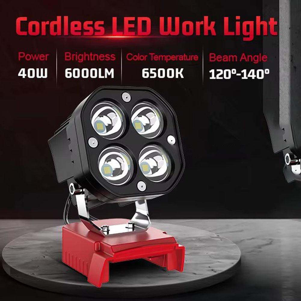 Lanterna de Trabalho LED Portá - Outdoor Lighting Milwaukee avaliação e preço