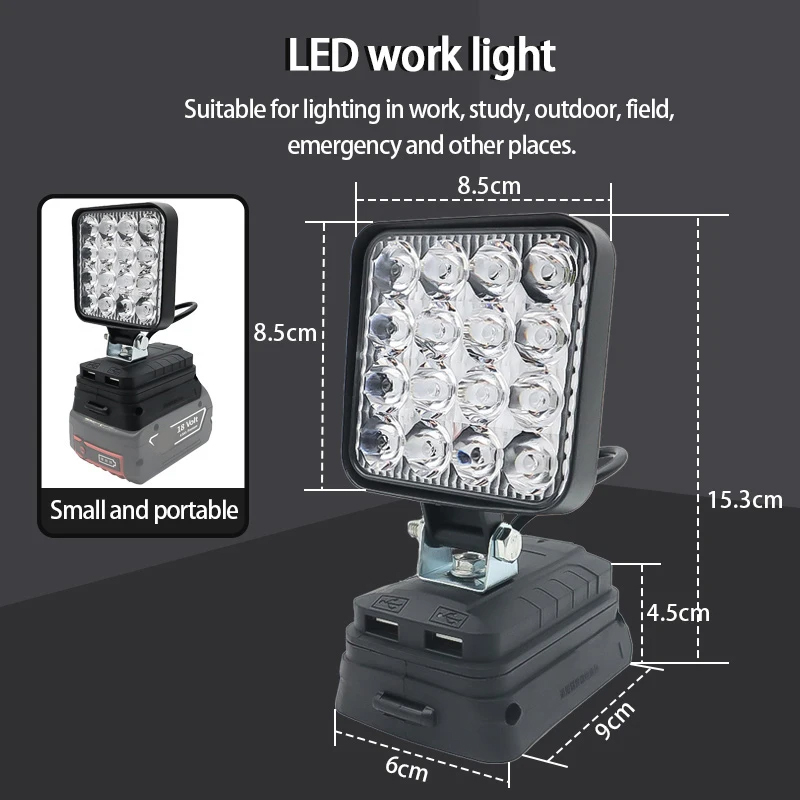 Luz led para dewalt para milwa - Outdoor Lighting Milwaukee avaliação e preço