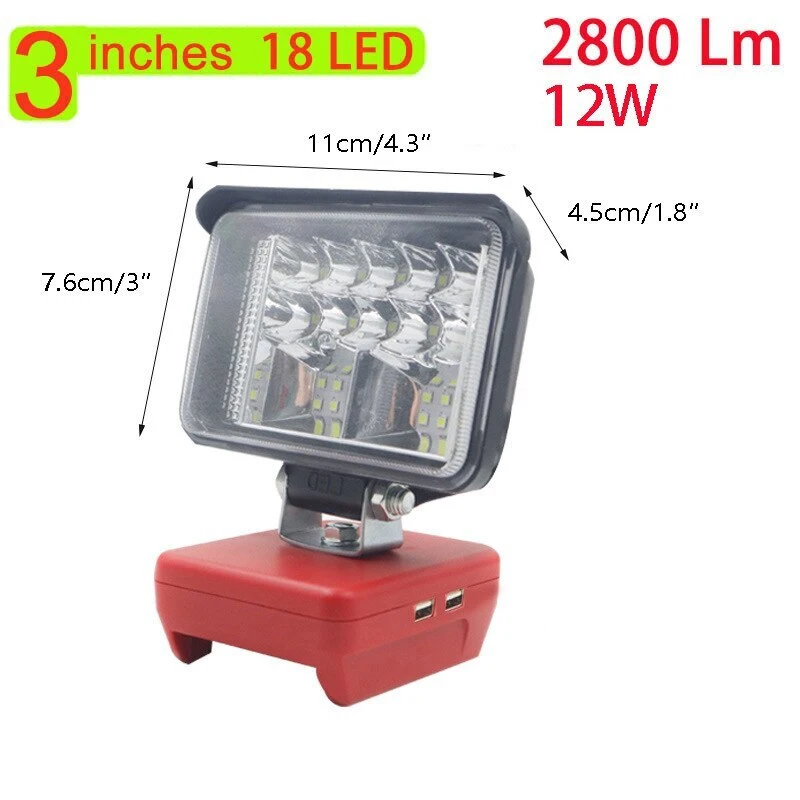 Zwincky 12w led luz de trabalh - Outdoor Lighting Milwaukee avaliação e preço