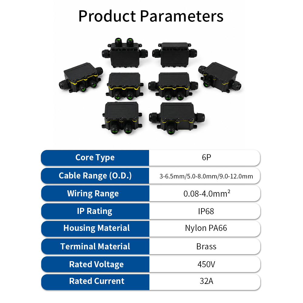 Caixa de Junção à Prova d'Água - Outdoor Lighting Connectors avaliação e preço