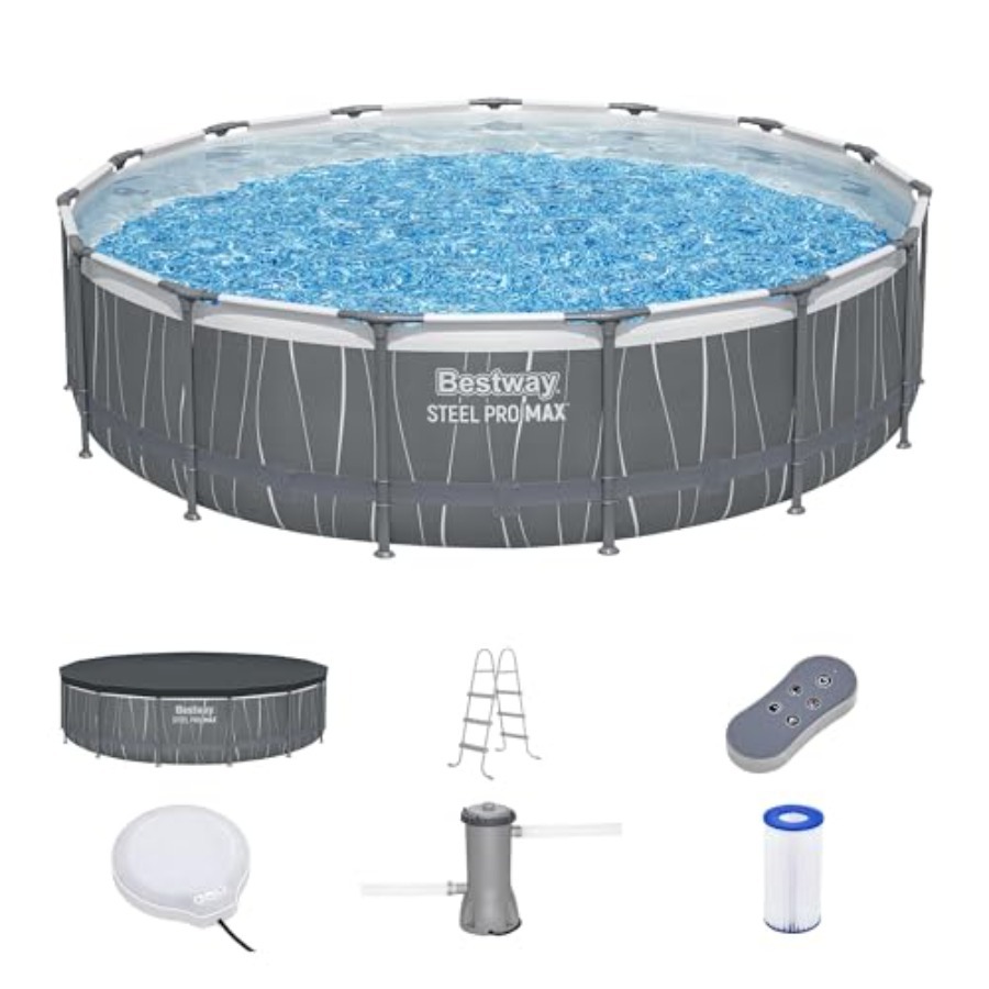 Piscina acima do solo de 15' x - Outdoor Lighting In Ground avaliação e preço