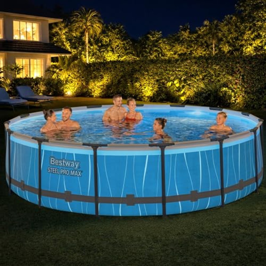 Piscina acima do solo de 15' x - Outdoor Lighting In Ground avaliação e preço