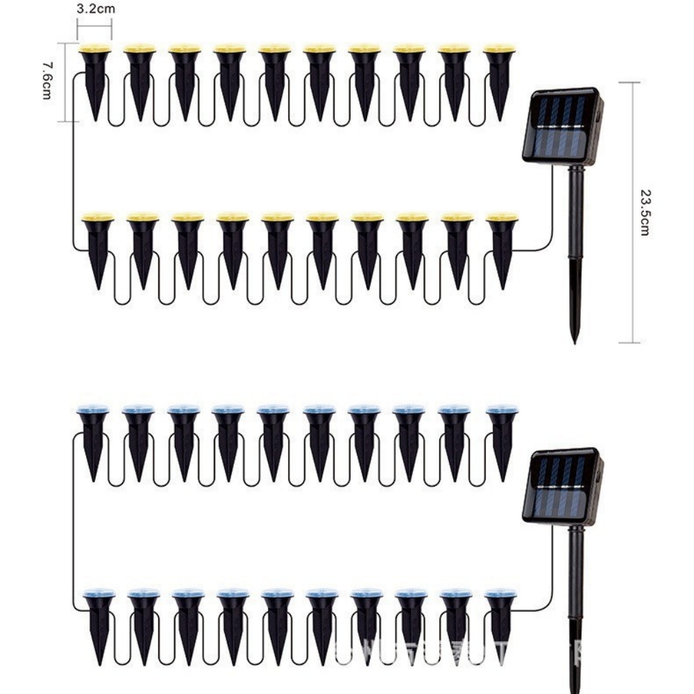 Luzes Solares de Jardim 30/20/ - Halo Outdoor Lighting avaliação e preço