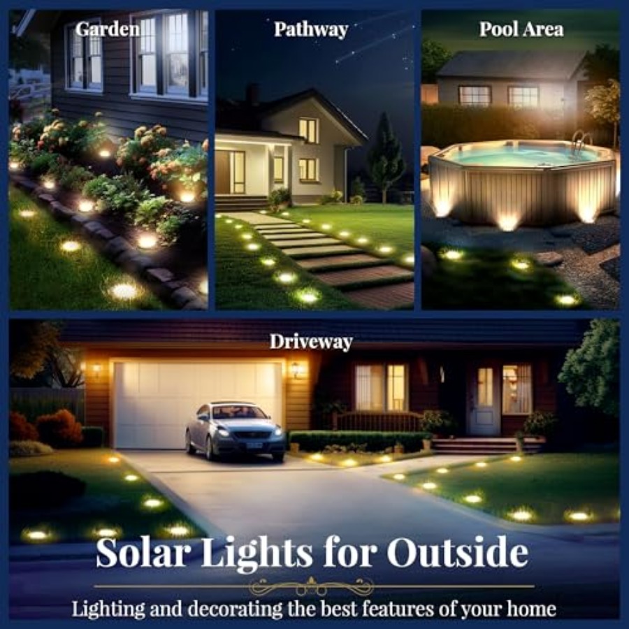 Luzes Solares de Solo, Luzes S - Outdoor Lighting In Ground avaliação e preço