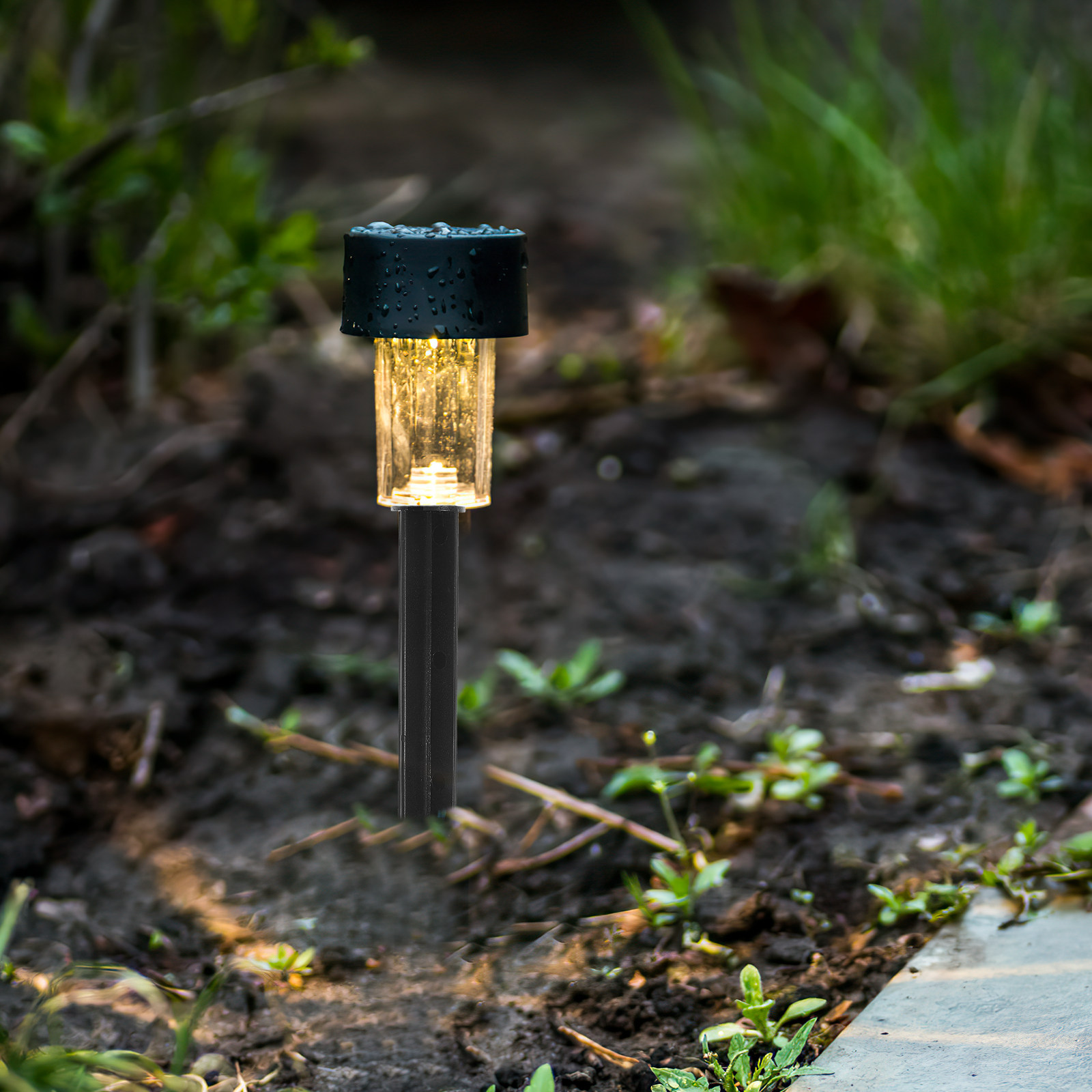 8 Peças Estacas de Plástico pa - Outdoor Lighting In Ground avaliação e preço