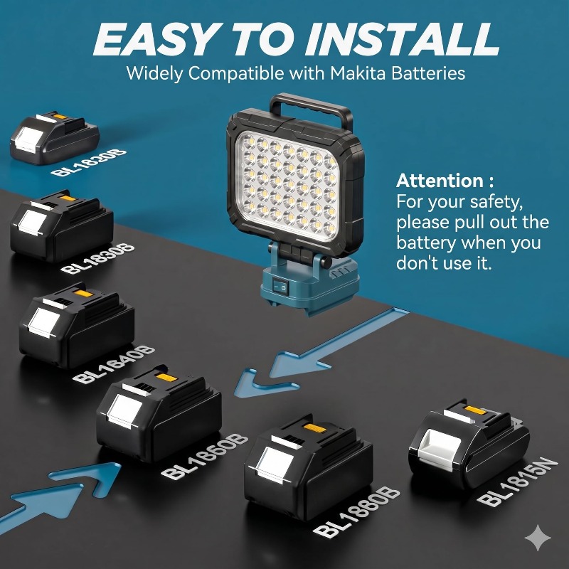 Lanterna de Trabalho LED Portá - Outdoor Lighting Milwaukee avaliação e preço
